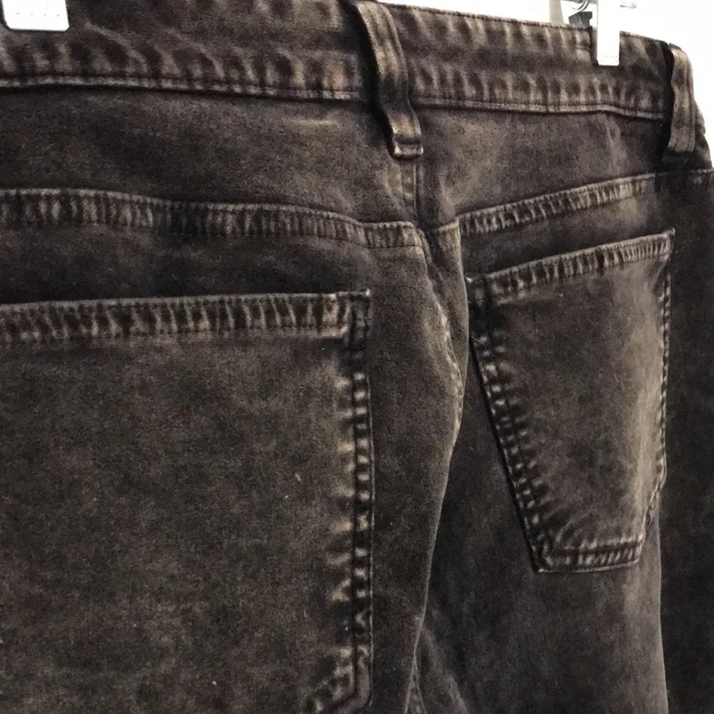 Eileen Fisher Acid Washed Velveteen Skinny Jeans - Picture 15 of 16